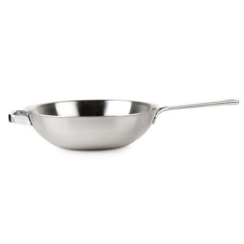 HEALTHY & TASTY Nerezová pánev wok 30 cm HT1006 HEALTHY & TASTY Nerezová pánev wok 30 cm HT1006