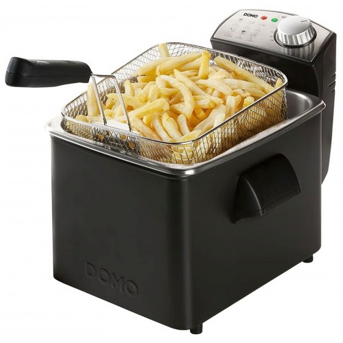 DOMO Fritéza nerezová (4,5l/ 3200W) čierna DO1014FR