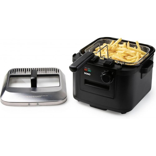 DOMO Fritéza s vyjímatelnou nádobou ( 4l / 2.000 W) DO545FR