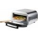 DOMO Genius Pizza pec, nerezová, pečící kamen 1700W DO9289PZ