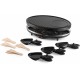 DOMO Raclette gril pro 8 osob, 1200W, pečící plochou (420 x 295 mm) DO9038G
