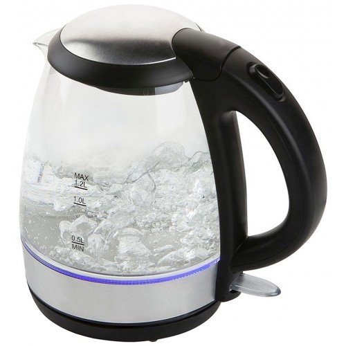 DOMO Rychlovarná konvice skleněná ( 1,2l/ 2200W) DO9218WK