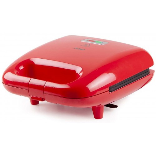 DOMO Vaflovač 5v1, 750W, červený, DO9242W DOMO Vaflovač 5v1, 750W, červený, DO9242W