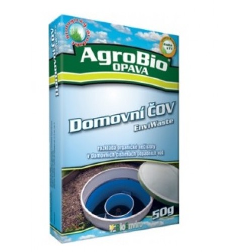 AgroBio EnviWaste domovní ČOV 50 g 009029 AgroBio EnviWaste domovní ČOV 50 g 009029