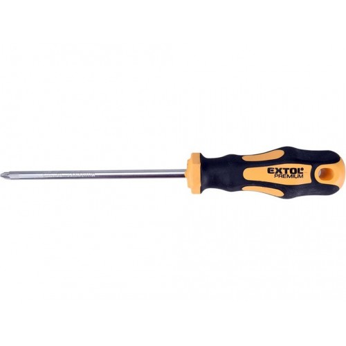 EXTOL PREMIUM šroubovák křížový PZ 2x125 mm CrV 8819237