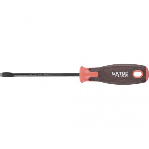 EXTOL PREMIUM SUPERGRIP šroubovák plochý (-) 8x150 mm CrV 8819268 EXTOL PREMIUM SUPERGRIP šroubovák plochý (-) 8x150 mm CrV 8819268