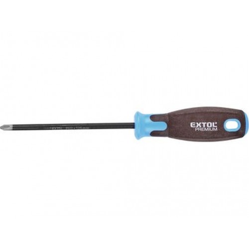 EXTOL PREMIUM SUPERGRIP šroubovák křížový PH 3x150 mm CrV 8819273 EXTOL PREMIUM SUPERGRIP šroubovák křížový PH 3x150 mm CrV 8819273