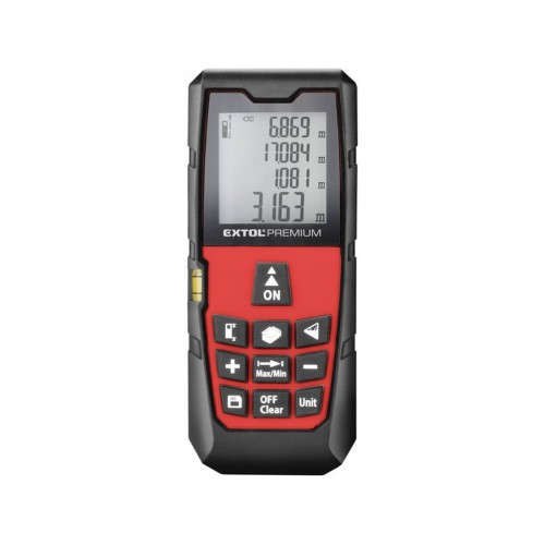 EXTOL PREMIUM metr laserový digitální 80m 8820043 EXTOL PREMIUM metr laserový digitální 80m 8820043