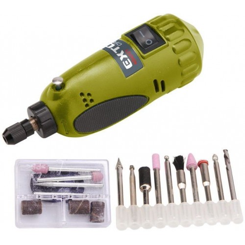 EXTOL CRAFT mini vrtačka/bruska přímá s transformátorem a LED světlem, 7W 404121 EXTOL CRAFT mini vrtačka/bruska přímá s transformátorem a LED světlem, 7W 404121