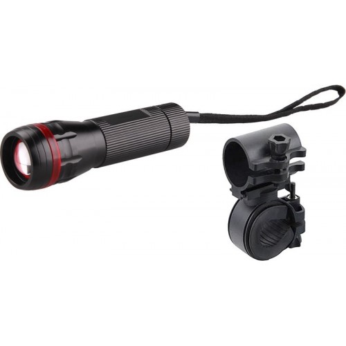 EXTOL LIGHT svítilna 3W CREE LED s držákem na kolo 43110