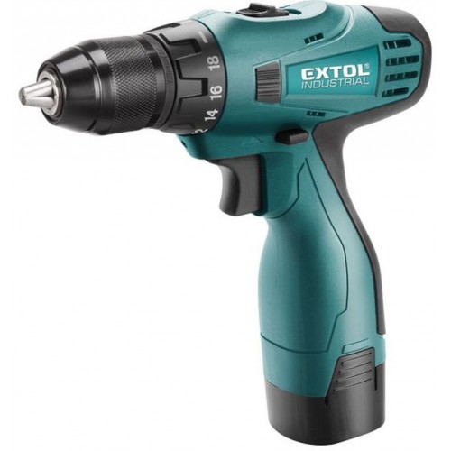 EXTOL INDUSTRIAL vrtací šroubovák aku, 16,6V Li-ion (2x), 1300mAh 8791151 EXTOL INDUSTRIAL vrtací šroubovák aku, 16,6V Li-ion (2x), 1300mAh 8791151