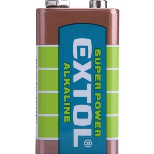 EXTOL ENERGY Alkalická baterie 9V 1ks 42016 EXTOL ENERGY Alkalická baterie 9V 1ks 42016