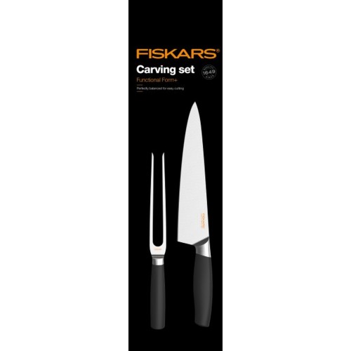 Fiskars Functional Form+ sada kuchařského nože a vidlice 1016003 Fiskars Functional Form+ sada kuchařského nože a vidlice 1016003