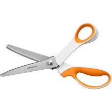 FISKARS Softgrip Nůžky entlovací, 24,2cm 1070024