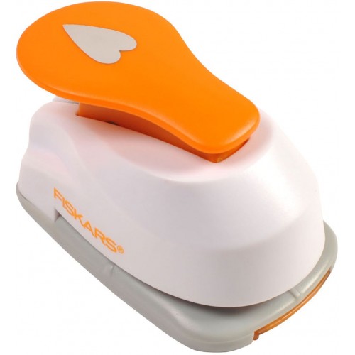 Fiskars Lever Punches ozdobná děrovačka S, srdce 1004644 Fiskars Lever Punches ozdobná děrovačka S, srdce 1004644
