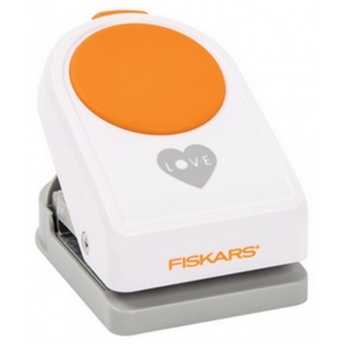 Fiskars Intricate Shape Punches děrovačka 2"/5 cm, srdce 1020690 Fiskars Intricate Shape Punches děrovačka 2"/5 cm, srdce 1020690