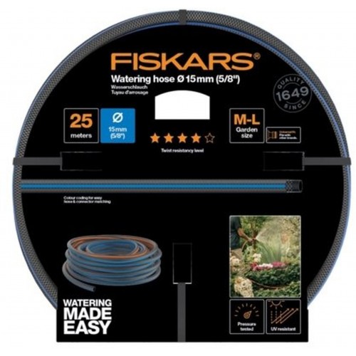 FISKARS Hadice 25 m, 15 mm (5/8”) Q4 1027098 FISKARS Hadice 25 m, 15 mm (5/8”) Q4 1027098
