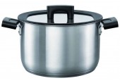 Fiskars Hard Face Steel Hrnec s pokličkou, 5l 1052241