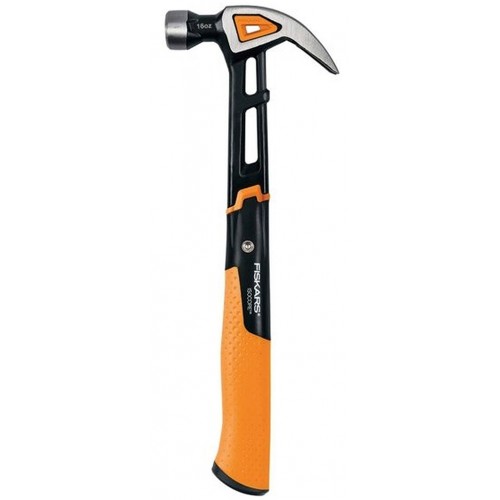 Fiskars IsoCore L 20 oz/13.5" tesařské kladivo zahnuté čelisti 1027203 Fiskars IsoCore L 20 oz/13.5" tesařské kladivo zahnuté čelisti 1027203