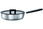 Fiskars Hard Face Steel Pánev s víkem 26cm, 3,2l 1052248