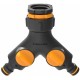 FISKARS Comfort Dvojitá spojka ke kohoutku pro všechny velikosti 1027061