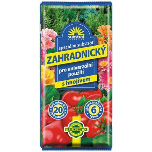 FORESTINA Zahradnický substrát 20 l univerzální s hnojivem FORESTINA Zahradnický substrát 20 l univerzální s hnojivem