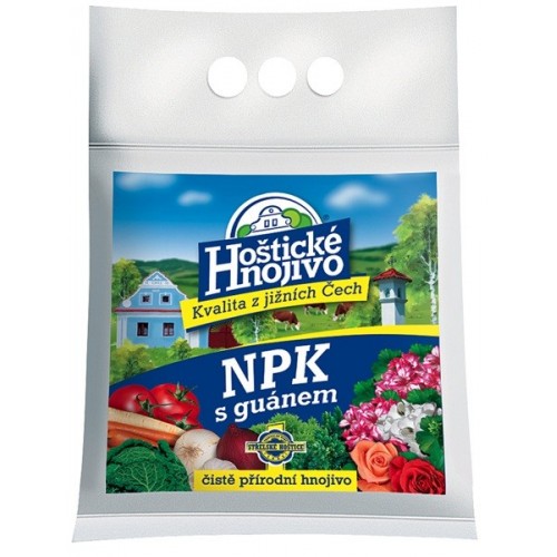 Hoštické NPK hnojivo s guánem 2,5kg Hoštické NPK hnojivo s guánem 2,5kg