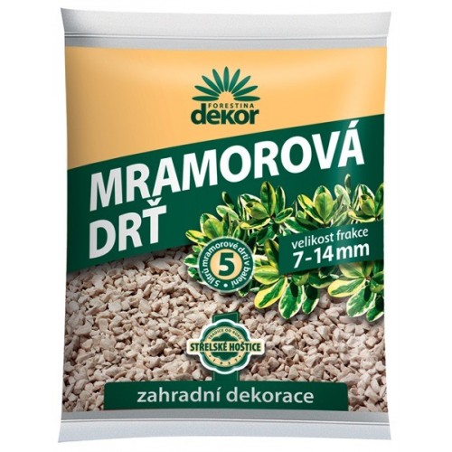 FORESTINA Dekor Mramorová drť 7-14mm, 5l
