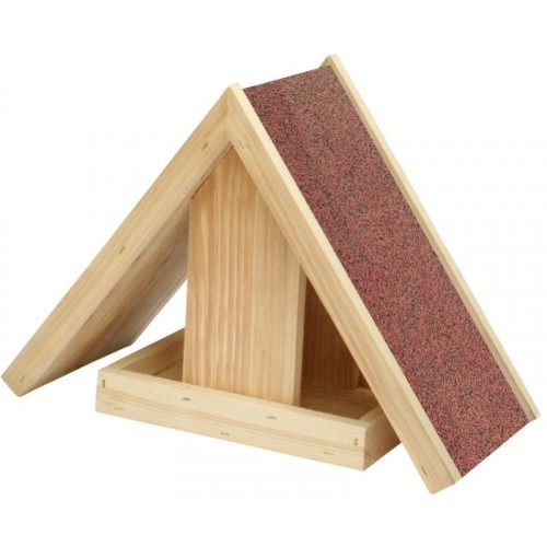 KRMÍTKO Krmítko dřevěné č. 7, 34x15x24 cm, přírodní KRMÍTKO Krmítko dřevěné č. 7, 34x15x24 cm, přírodní