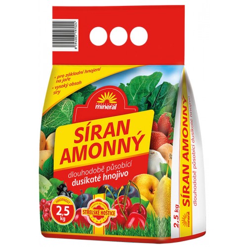 FORESTINA MINERAL Síran amonný 2,5 kg FORESTINA MINERAL Síran amonný 2,5 kg