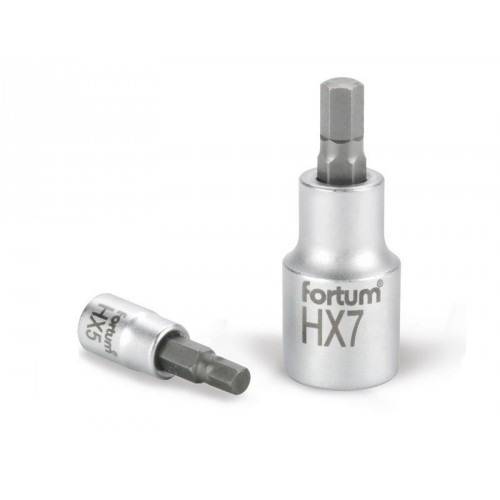 FORTUM hlavice zástrčná imbus, 1/2", HX 7, L 55mm 4700607