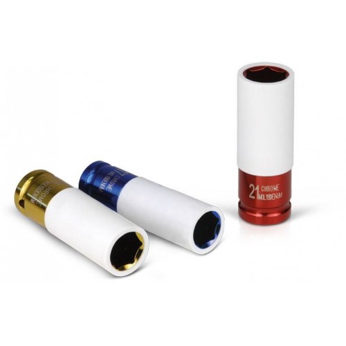 FORTUM hlavice nástrčná rázová 1/2", 17mm, L 86mm 4700817