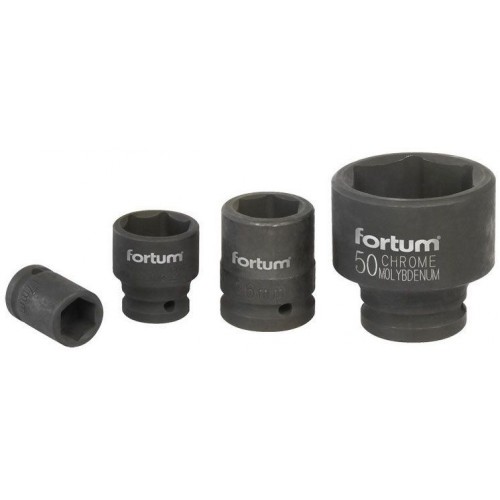 FORTUM hlavice nástrčná rázová, 3/4“, 32mm, L 54mm 4703032