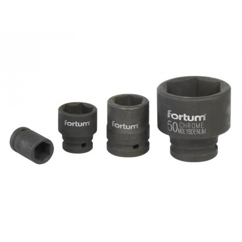 FORTUM hlavice nástrčná rázová, 3/4“, 33mm, L 57mm 4703033 FORTUM hlavice nástrčná rázová, 3/4“, 33mm, L 57mm 4703033