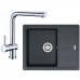 Franke SET G95 (dřez BFG 611-62 grafit+baterie Samoa) 114.0438.967