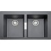 Franke Sirius SID 620, 860x510 mm, tectonitový dřez onyx 114.0191.185