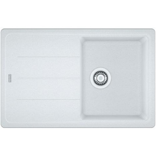 Franke Basic BFG 611-78, 780x500 mm, fragranitový dřez, bílá led 114.0285.168 Franke Basic BFG 611-78, 780x500 mm, fragranitový dřez, bílá led 114.0285.168