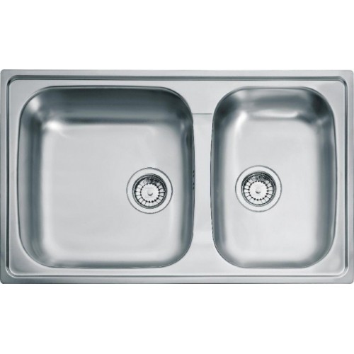 Franke Galileo GOX 620, 860x510 mm, nerezový dřez + sifon 101.0178.683 Franke Galileo GOX 620, 860x510 mm, nerezový dřez + sifon 101.0178.683