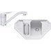 Franke SET G147 granitový dřez EFG 682 E bílá led + baterie FC 9541.094 bílá led