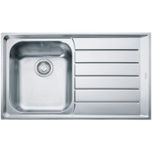 BAZAR Franke Neptun NEX 611/2, 860x510 mm, nerezový dřez 101.0120.271 OHLÉ VŠECHNY ROHY!!