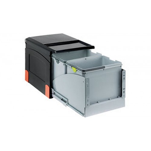 Franke sorter Cube 41 - 2x18 l 356x480x325 - čelní výsuv, 134.0055.274