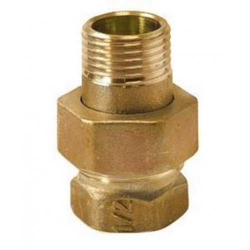 NOVASERVIS Topenářské šroubení 1/2" přímé s plochým těsněním FT209/15 NOVASERVIS Topenářské šroubení 1/2" přímé s plochým těsněním FT209/15