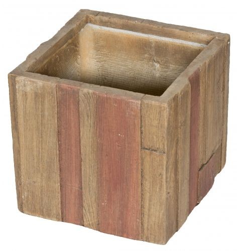 Květináč G21 Wood Cube 36x36x34cm 639263 Květináč G21 Wood Cube 36x36x34cm 639263