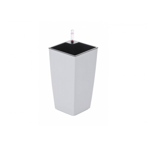 Samozavlažovací květináč G21 Linea mini bílý 14cm 6392470