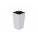 Samozavlažovací květináč G21 Linea mini bílý 14cm 6392470