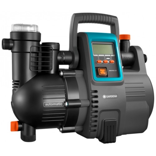 Gardena 5000/5E LCD domácí vodní automat (1300 W/5 000 l/h) 1759-20