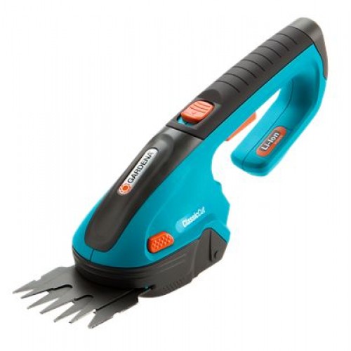 GARDENA ClassicCut Akumulátorové nůžky na trávu, 3,6 V/1,45 Ah, šířka záběru 8 cm 8885-20 GARDENA ClassicCut Akumulátorové nůžky na trávu, 3,6 V/1,45 Ah, šířka záběru 8 cm 8885-20