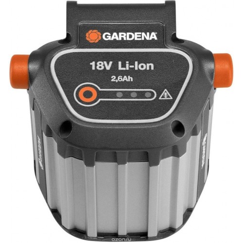 GARDENA Vyměnitelný akumulátor Li-Ion 18 V / 2.6 Ah 9839-20 GARDENA Vyměnitelný akumulátor Li-Ion 18 V / 2.6 Ah 9839-20
