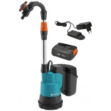 Gardena 2000/2 Čerpadlo do sudu (2 bar/2 000 l/h) (1x2 Ah/18V) P4A sadat, 14602-20