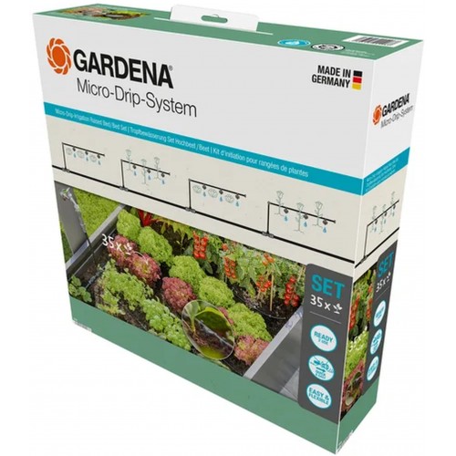 Gardena Micro-Drip-System Startovní Set pro záhon 35 rostlin 13455-20 Gardena Micro-Drip-System Startovní Set pro záhon 35 rostlin 13455-20